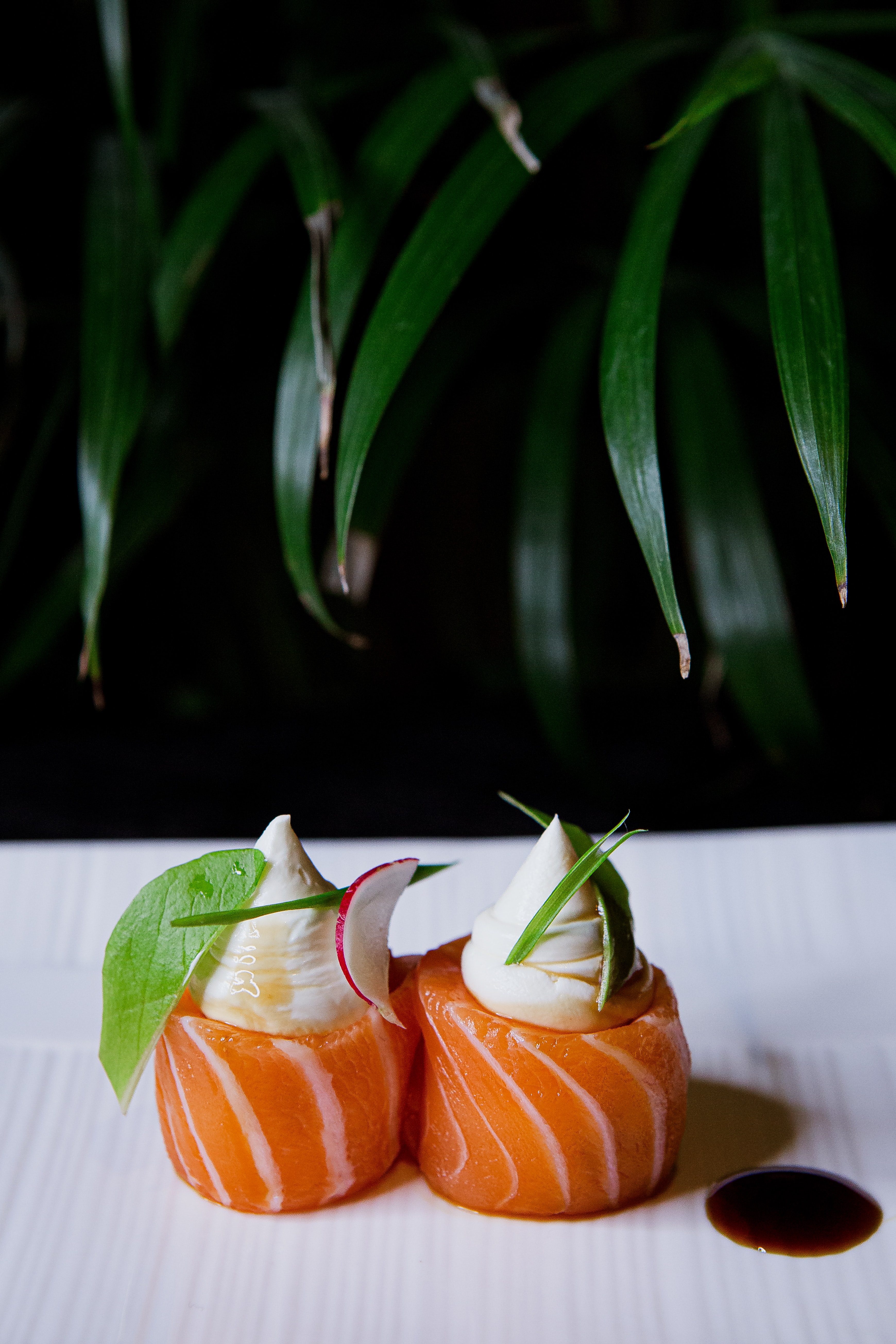 salmon sushi